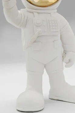 Figurka dekoracyjna biała astronauta 17x27 cm