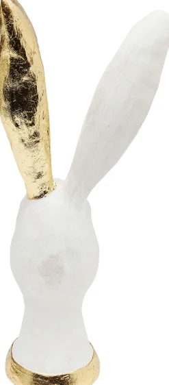 Figurka dekoracyjna Bunny Gold 12x30 cm