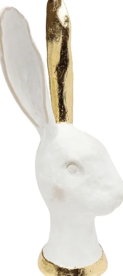 Figurka dekoracyjna Bunny Gold 12x30 cm