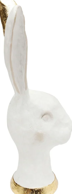 Figurka dekoracyjna Bunny Gold 12x30 cm