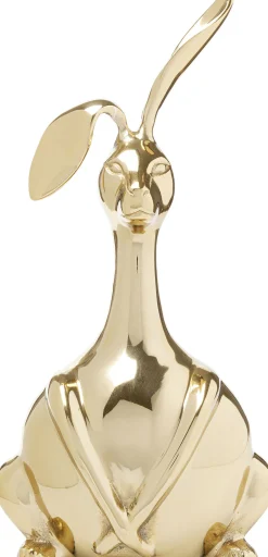 Figurka dekoracyjna Bunny 17x37 cm złota