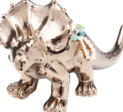Figurka dekoracyjna Dino 42x20 cm złota