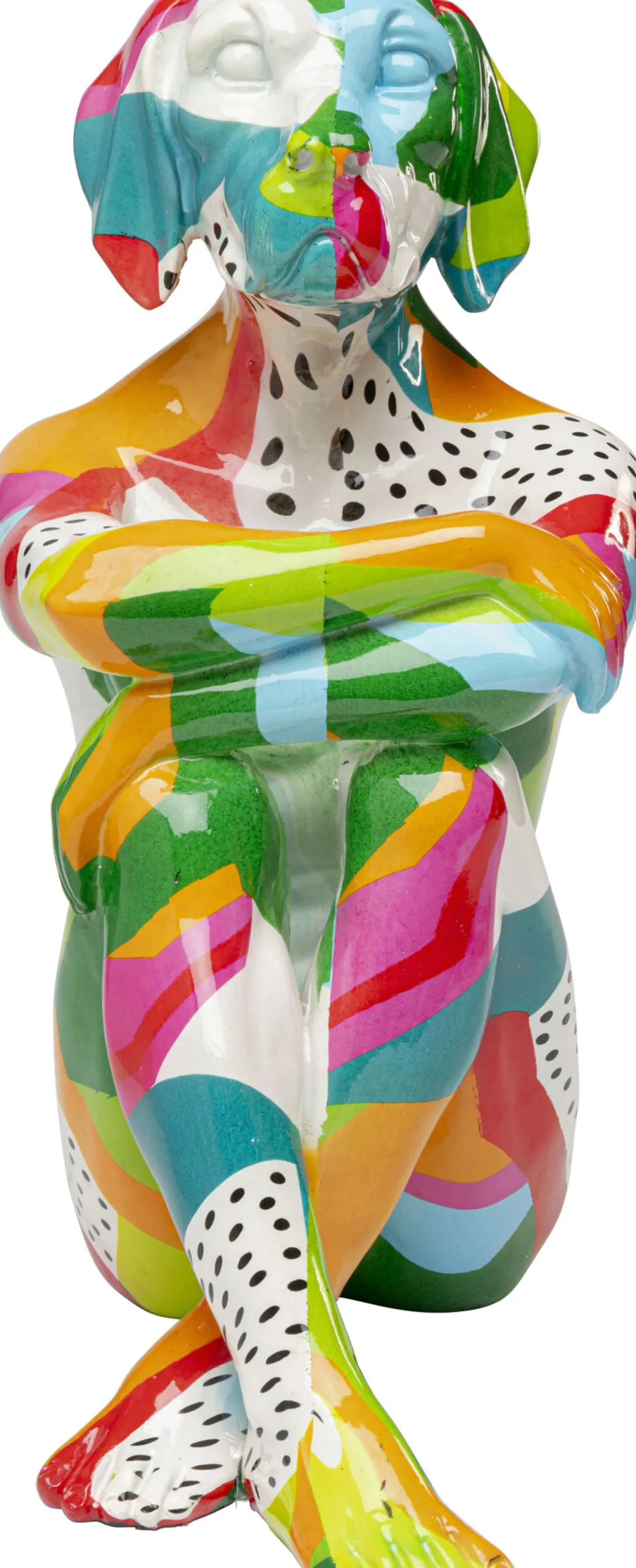 Figurka dekoracyjna Dog Gillie Abstract