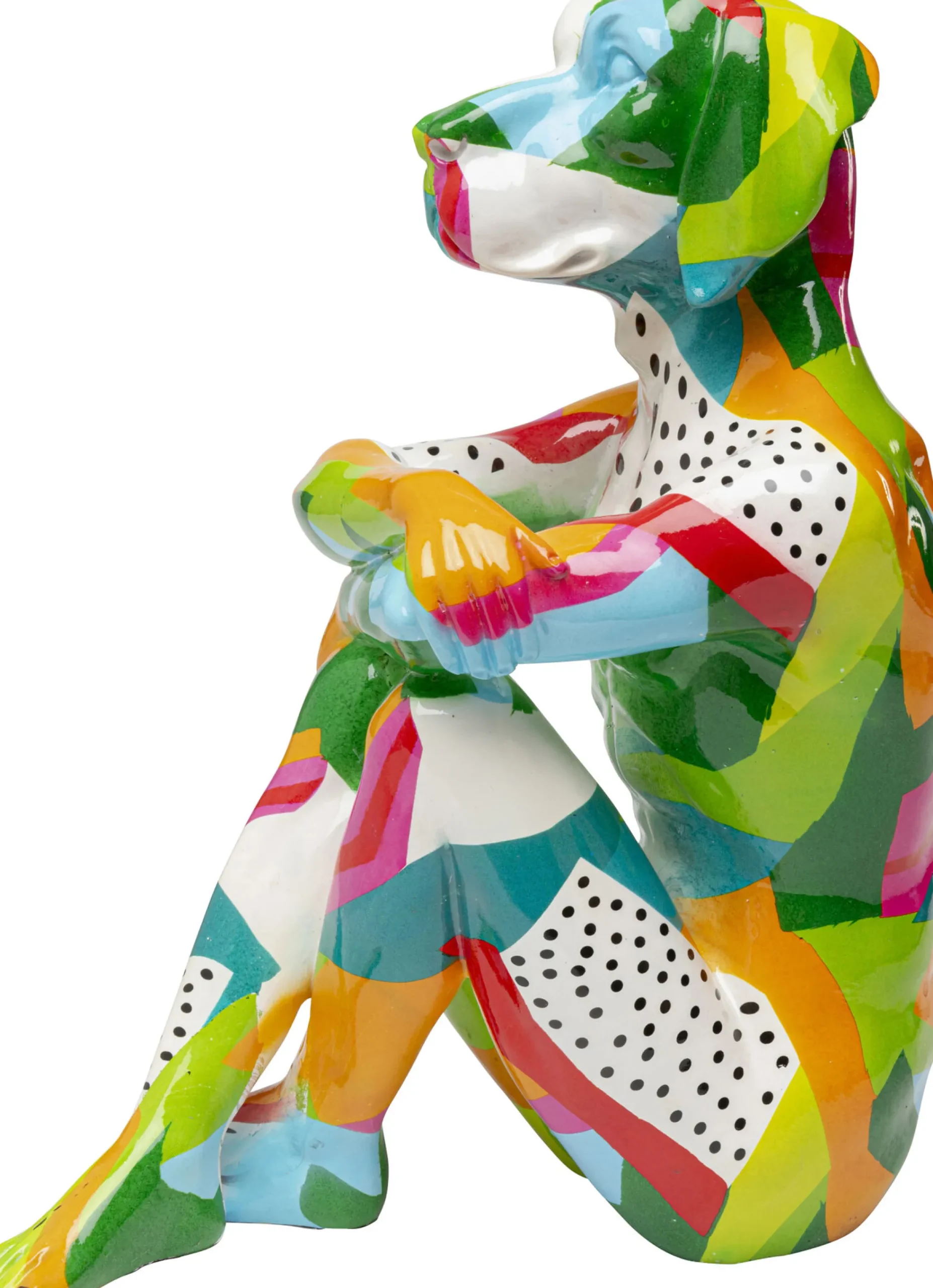 Figurka dekoracyjna Dog Gillie Abstract