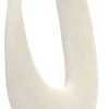 Figurka dekoracyjna do salonu organiczne kształty 18x53 cm