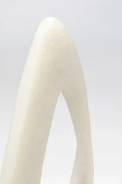 Figurka dekoracyjna do salonu organiczne kształty 18x53 cm