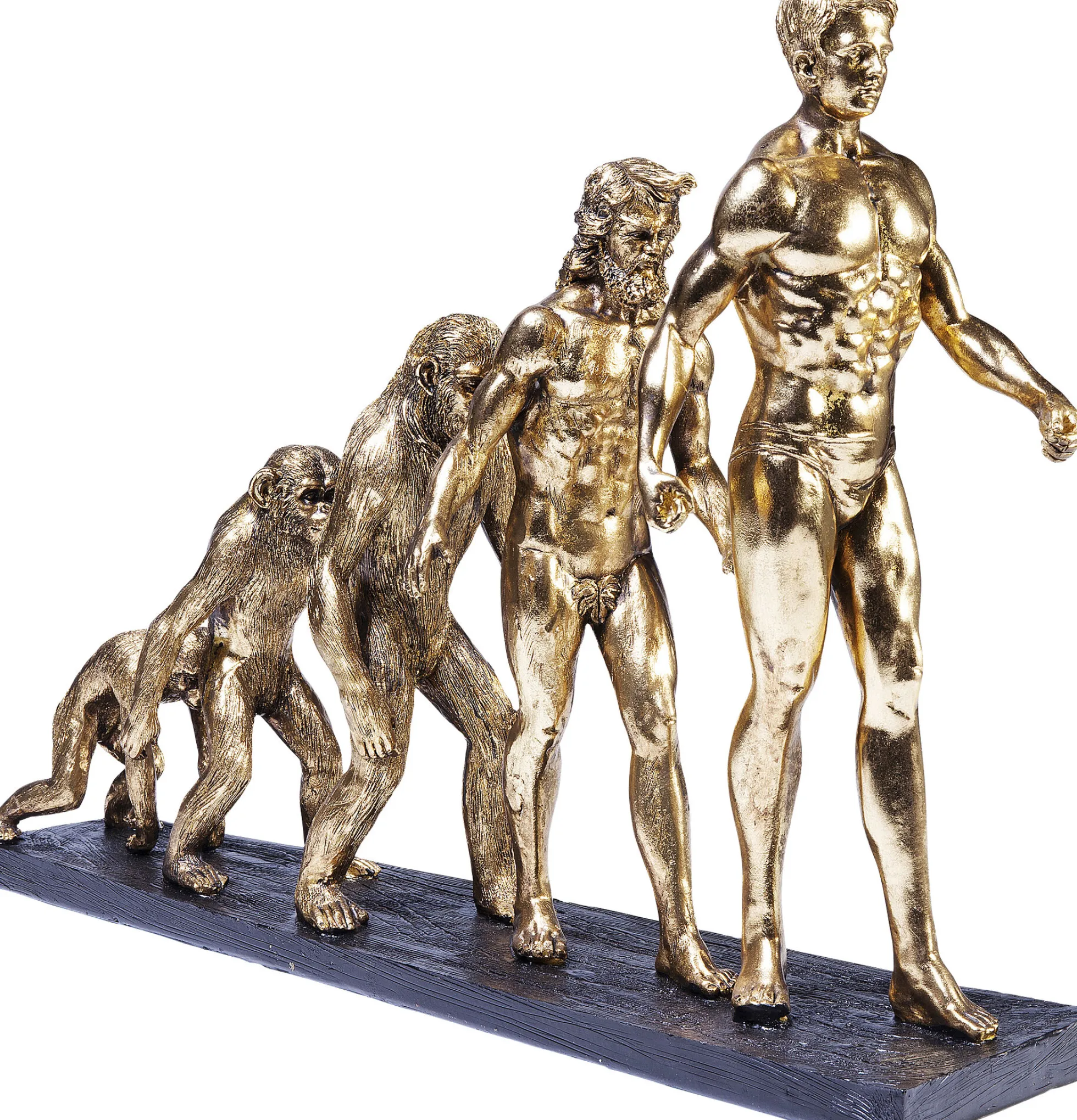 Figurka dekoracyjna Evolution 58x43 cm złota
