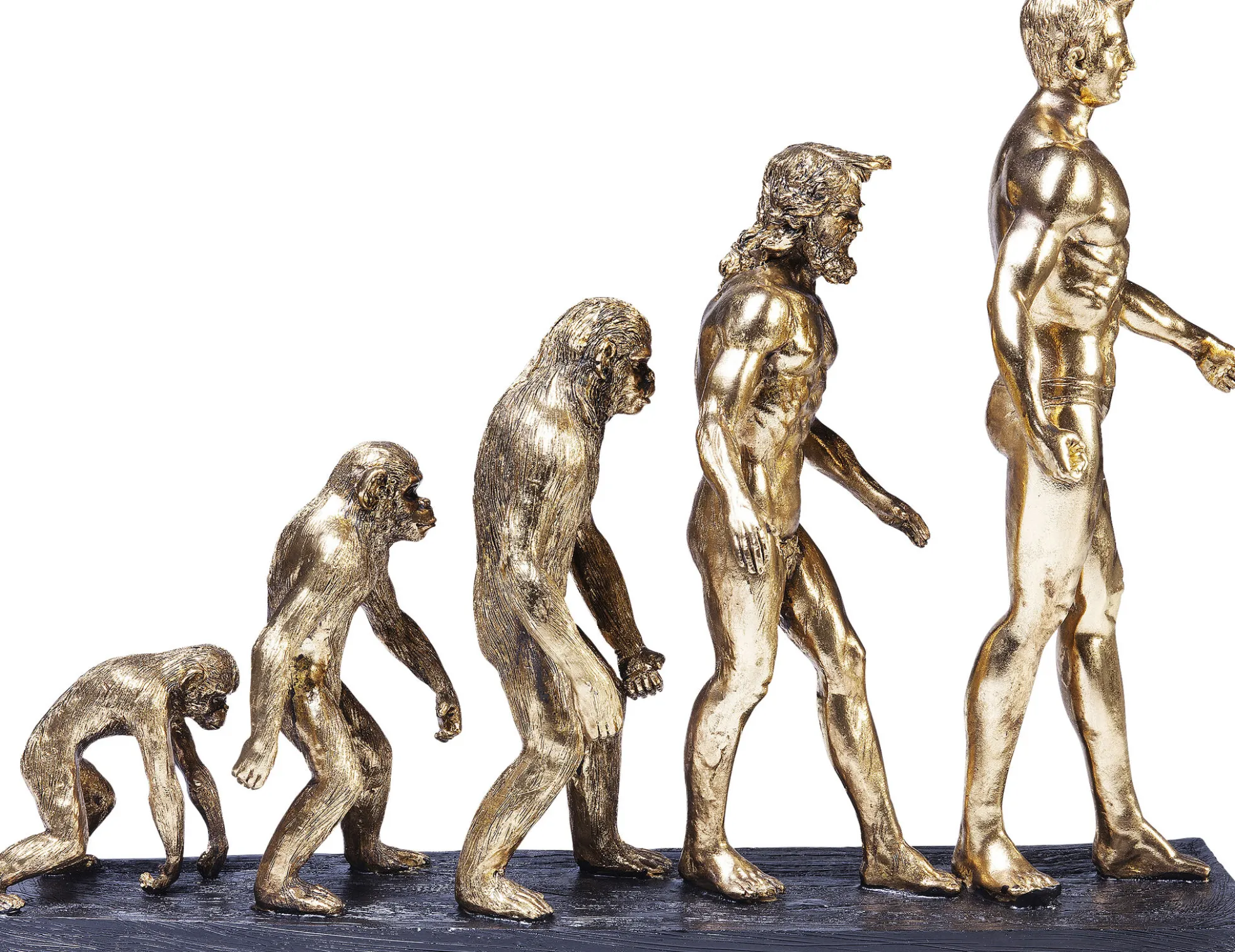 Figurka dekoracyjna Evolution 58x43 cm złota