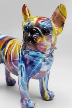 Figurka dekoracyjna Frenchie 24x22 cm kolorowa