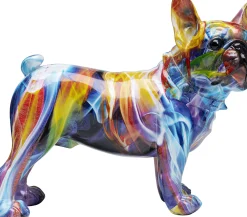 Figurka dekoracyjna Frenchie 24x22 cm kolorowa