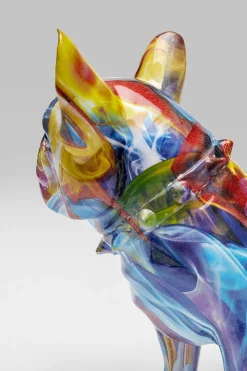 Figurka dekoracyjna Frenchie 24x22 cm kolorowa