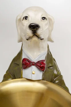 Figurka dekoracyjna Gentleman Dog Tray 43cm