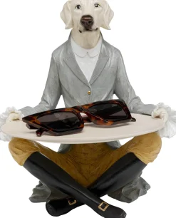 Figurka dekoracyjna Gentleman Dog Tray 29cm