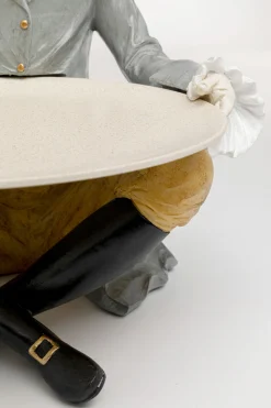 Figurka dekoracyjna Gentleman Dog Tray 29cm
