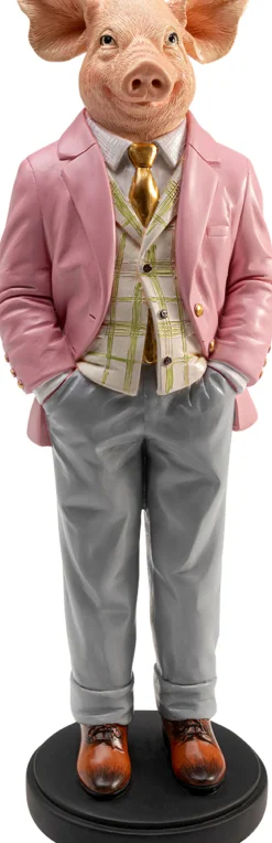 Figurka dekoracyjna Gentleman Pig 44cm