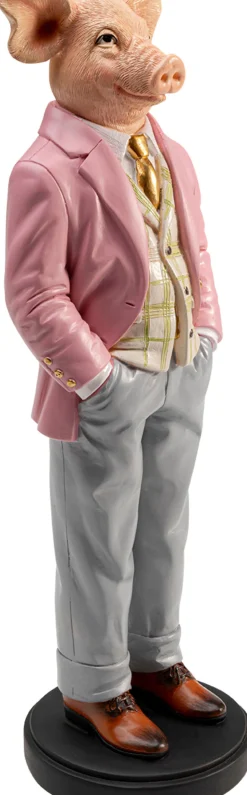 Figurka dekoracyjna Gentleman Pig 44cm