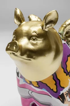 Figurka dekoracyjna Graffiti Flying Pig 16cm