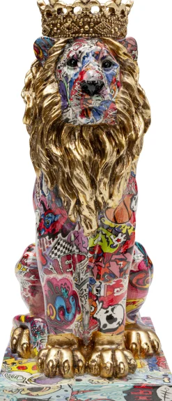 Figurka dekoracyjna Graffiti King Lion 29cm