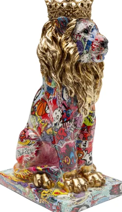 Figurka dekoracyjna Graffiti King Lion 29cm