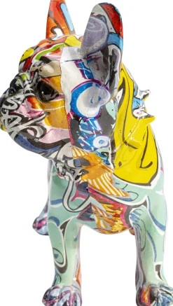 Figurka dekoracyjna Grafitti Dog 24x22 cm kolorowa