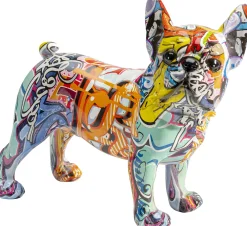Figurka dekoracyjna Grafitti Dog 24x22 cm kolorowa