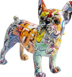 Figurka dekoracyjna Grafitti Dog 24x22 cm kolorowa