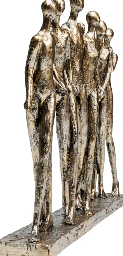 Figurka dekoracyjna Hand In Hand 30x27 cm złota