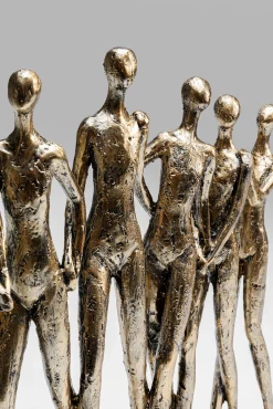 Figurka dekoracyjna Hand In Hand 30x27 cm złota