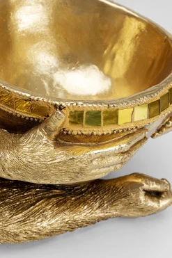 Figurka dekoracyjna Holding Bowl 33x41 cm złota
