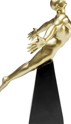 Figurka dekoracyjna Jumper złota 37cm