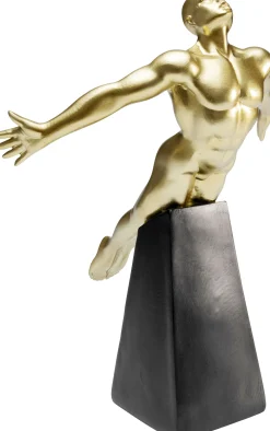 Figurka dekoracyjna Jumper złota 37cm