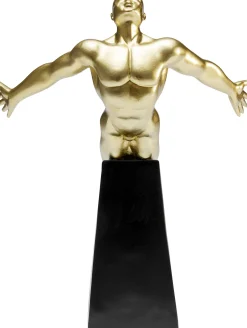 Figurka dekoracyjna Jumper złota 37cm