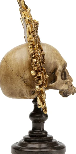 Figurka dekoracyjna King Skull 34x42 cm