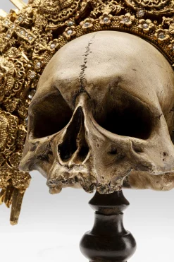 Figurka dekoracyjna King Skull 34x42 cm