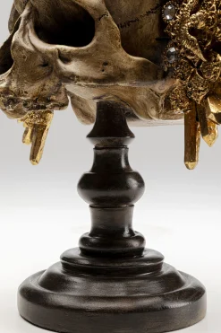 Figurka dekoracyjna King Skull 34x42 cm
