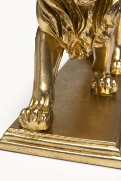 Figurka dekoracyjna Lion Gold 31cm