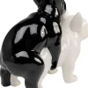 Figurka dekoracyjna Love Dogs czarna