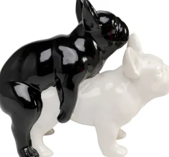 Figurka dekoracyjna Love Dogs czarna