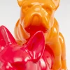 Figurka dekoracyjna Love Dogs różowa Duo Pop