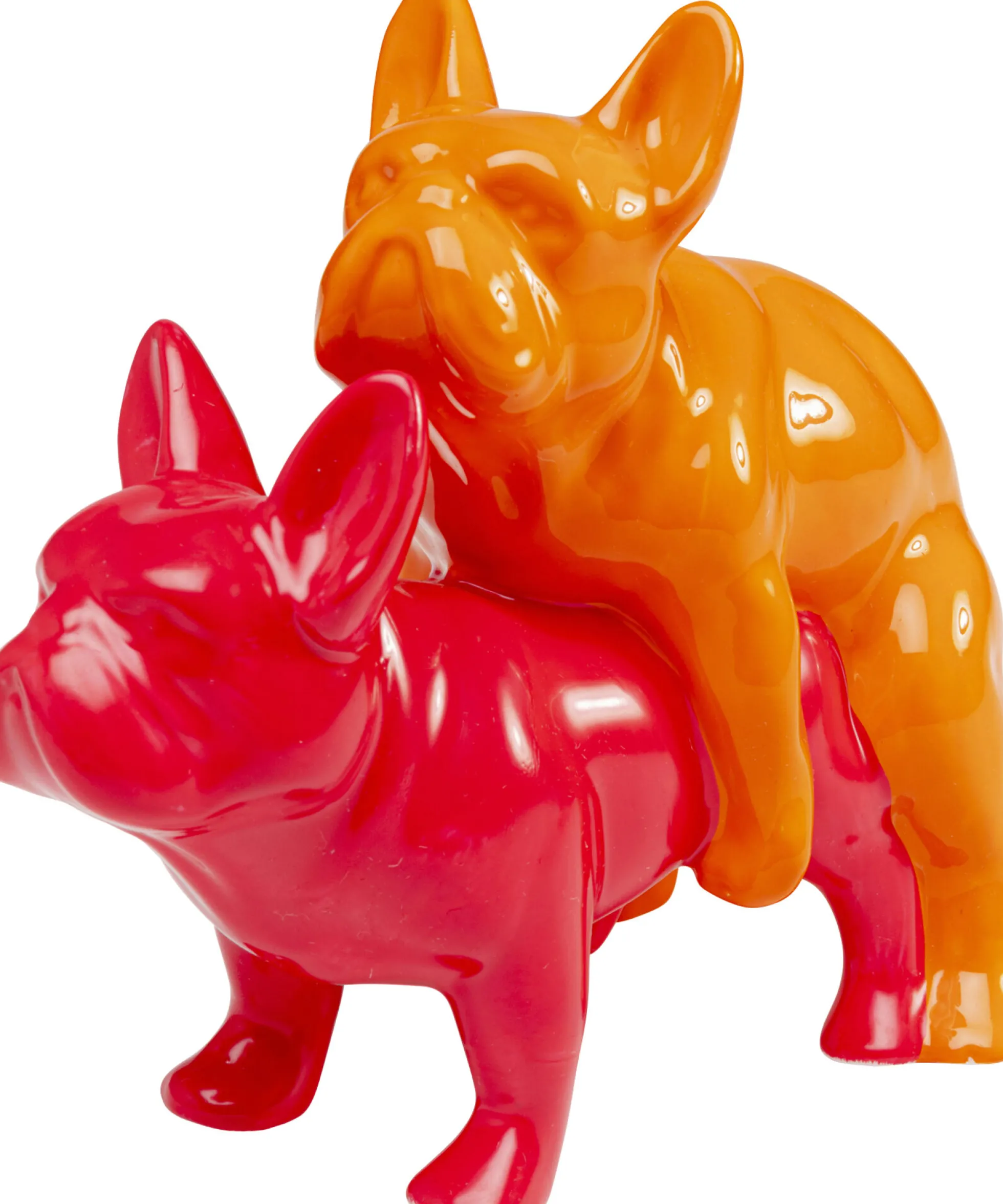 Figurka dekoracyjna Love Dogs różowa Duo Pop