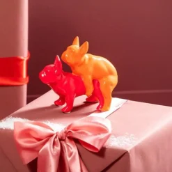 Figurka dekoracyjna Love Dogs różowa Duo Pop