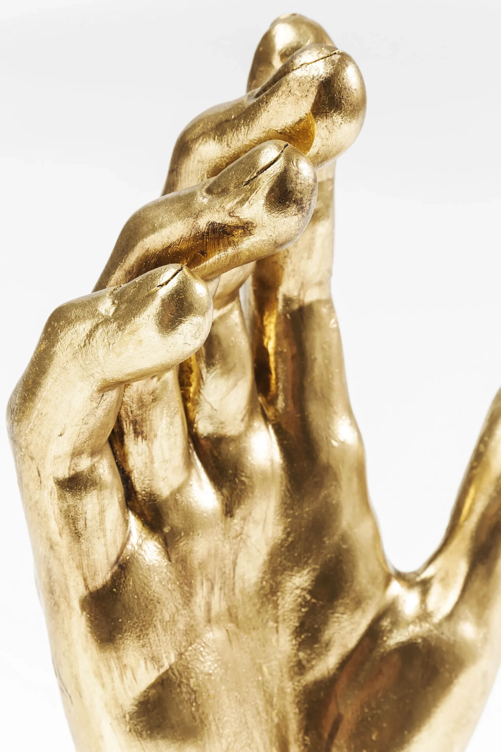 Figurka dekoracyjna Mano 23x35 cm złota