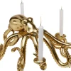 Figurka dekoracyjna Octopus złota 49cm