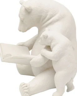 Figurka dekoracyjna Reading Bears greige