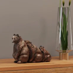 Figurka dekoracyjna Relaxed Bear Family 32x20 cm