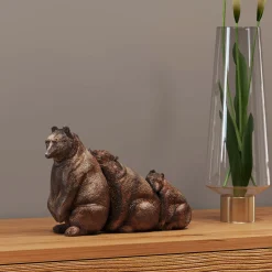 Figurka dekoracyjna Relaxed Bear Family 32x20 cm