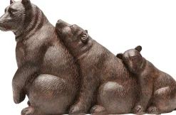 Figurka dekoracyjna Relaxed Bear Family 32x20 cm
