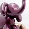 Figurka dekoracyjna słoniki w 3 kolorach 22x32 cm