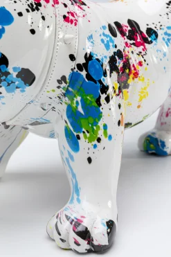 Figurka dekoracyjna Splash Bulldog 32x21 cm kolorowa