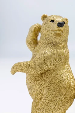 Figurka dekoracyjna Tipsy Dancing Bears 30x14 cm złota
